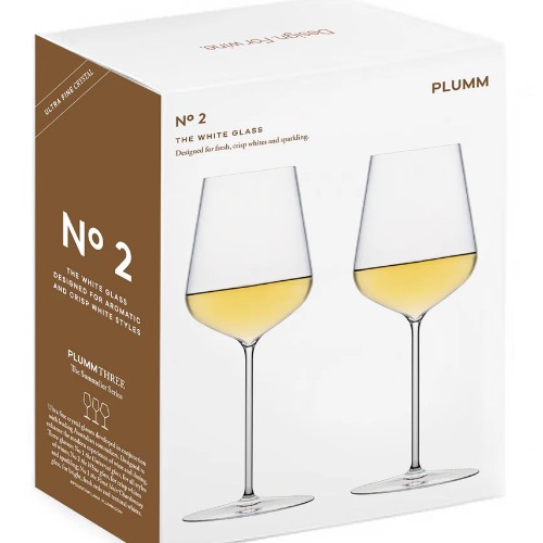 Plumm No. 2 Wine Glasses