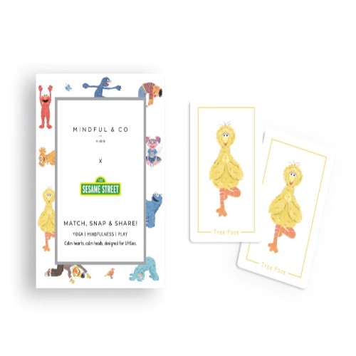Sesame Street Yoga Card Game