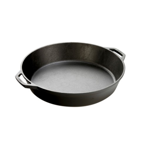 Lodge - 17 Inch Cast Iron Dual Handle Pan