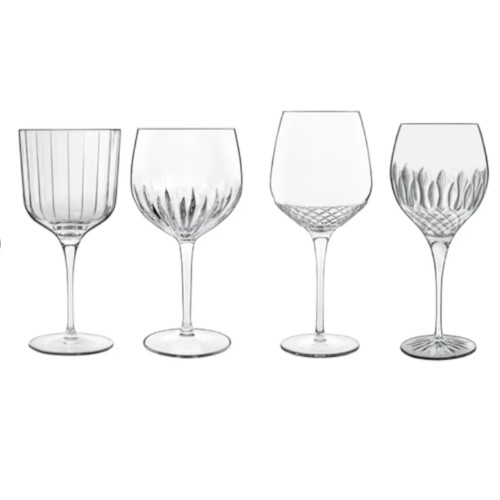 Luigi Bormioli Gin Glass Selection Set of 4