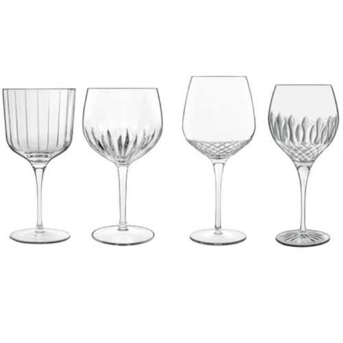 Luigi Bormioli Gin Glass Selection Set of 4