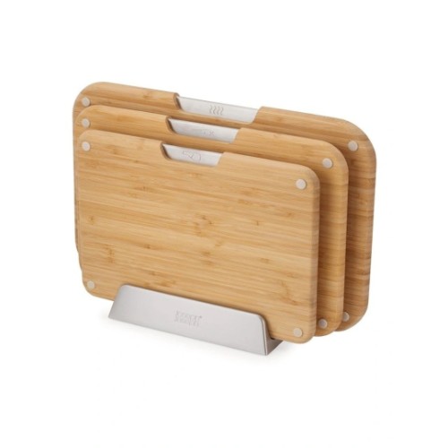 3 Piece Bamboo Chopping Board Set