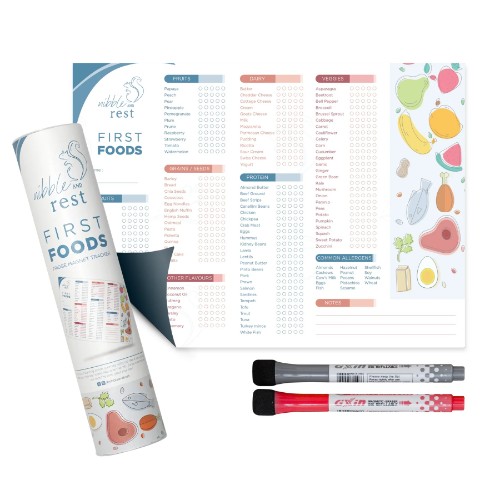 First Foods Fridge Magnet Tracker