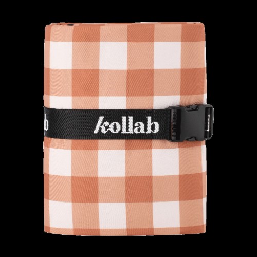 Kollab Picnic Rug - Clay Check