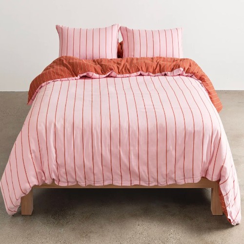 Get Hommey - Quilt Cover (King) - Rose Sienna