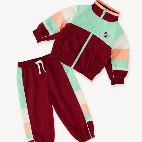Retro track pant set