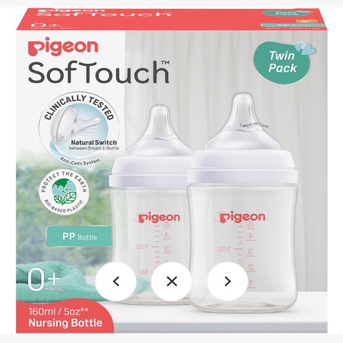 Pigeon Soft Touch baby bottle