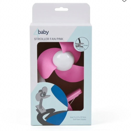4Baby Stroller Fan Pink