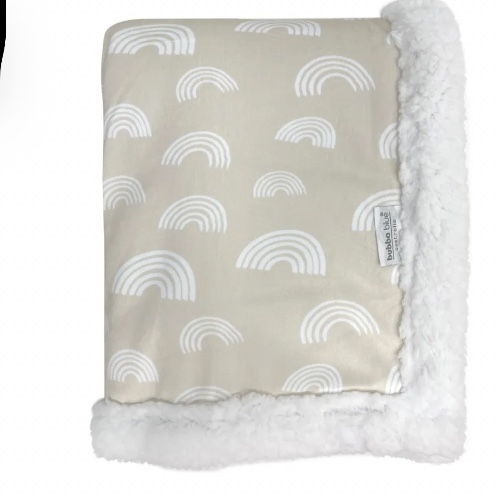 Bubba Blue Nordic Cuddle Blanket Grey/Sand