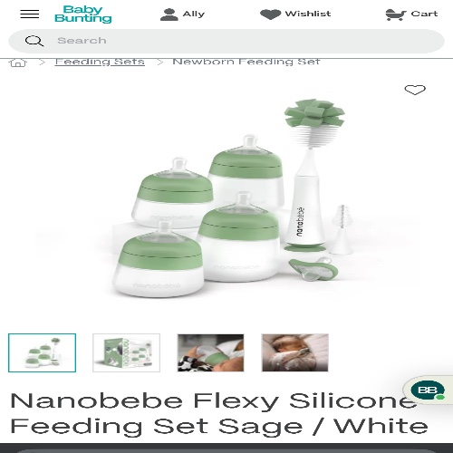 Nanobebe feeding bottles