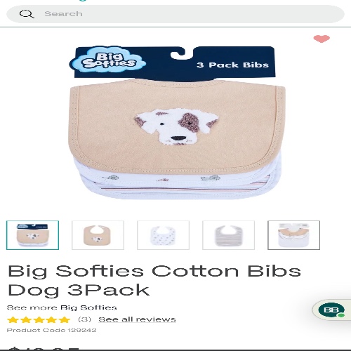 Bibs (doesn’t have to be the one pictured)