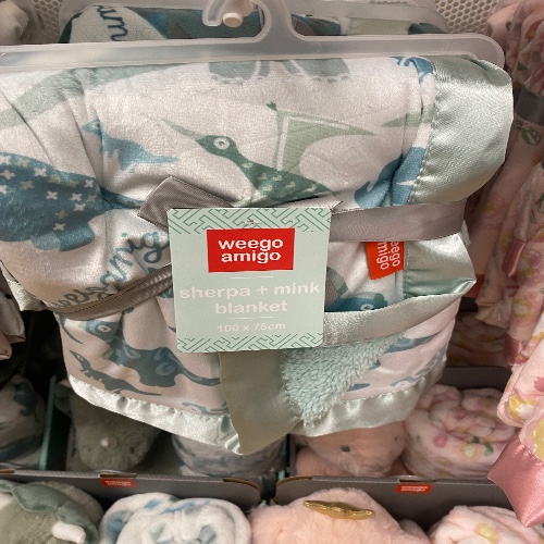 Dinosaur Mink Blanket