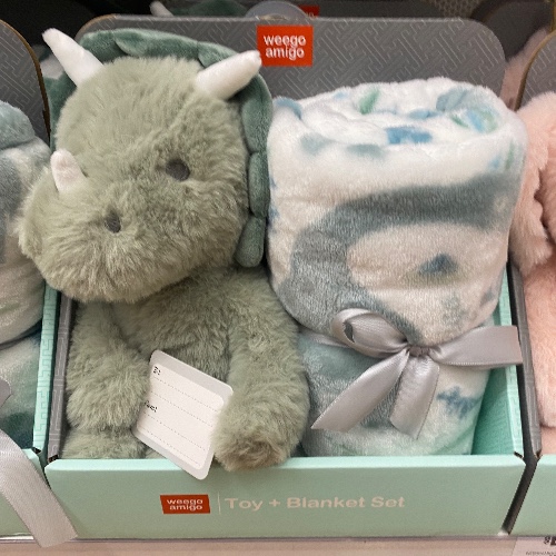 Dinosaur Toy and Blanket Set