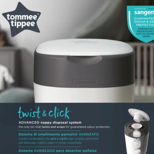 Tommee Tippee Twist & Click Bin