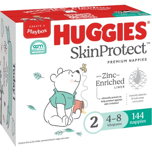 Huggies Size 2 Nappies x2