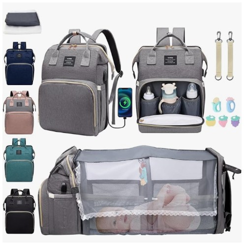 Nappy carry bag, fold out to mat