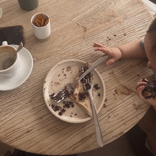 First coffee as Husband and Wife