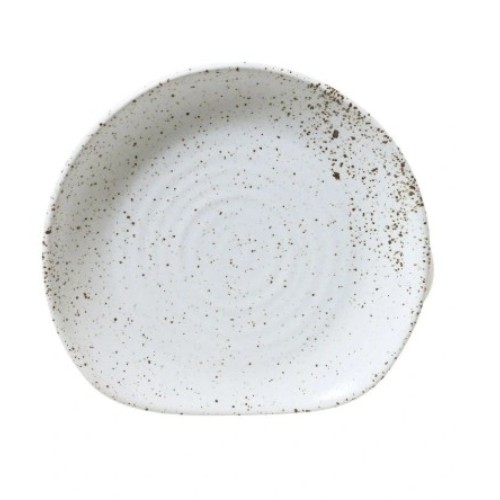 Natural Home Spoon Rest 13x13x2cm in White Speckle