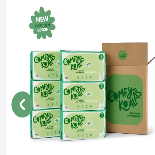 Nappies size 2 - monthly