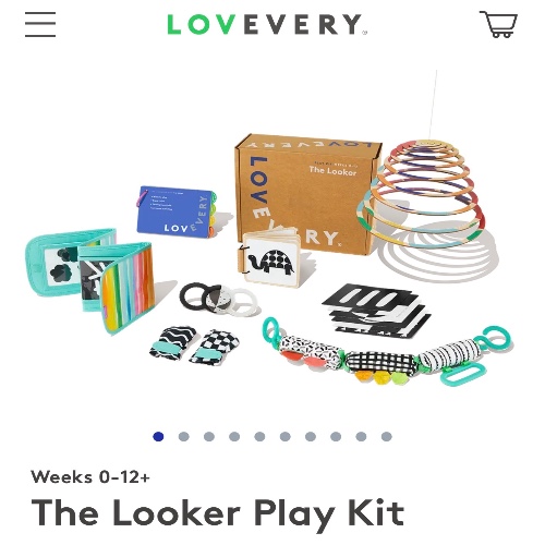 Lovevery The Looker Play Kit (weeks 0-12+)