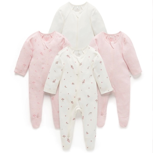 Blossom 4 Pack Zip Growsuit