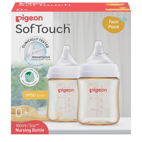 Pigeon SofTouch III Bottle PPSU 2Pk 160ML