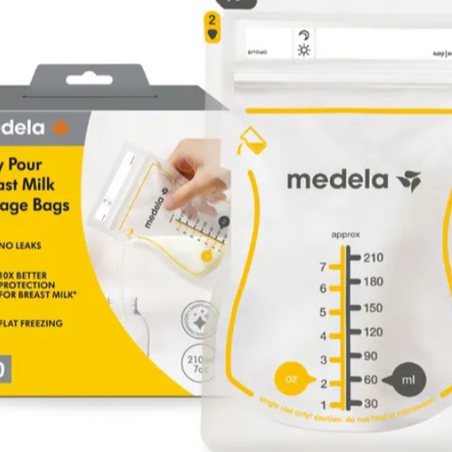 Medela Easy Pour Breast Milk Storage Bags 50 Pcs