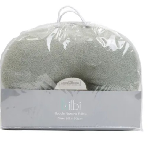 Bilbi Boucle Nursing Pillow Sage
