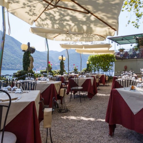 Dinner on Lake Como - Ristorante Crotto dei Platani