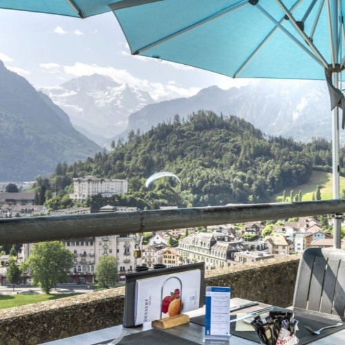 Dinner at Top o’Met Metropole in Interlaken (Switzerland)