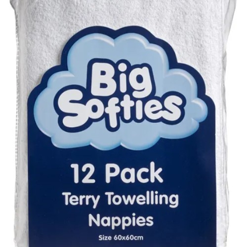 Big Softies Towel Nappy