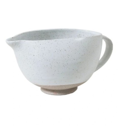 Natural Home Pancake Bowl in White