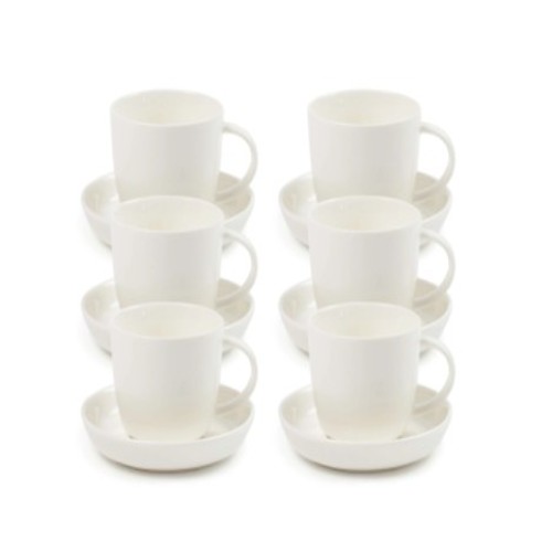 Canteen Espresso Cups & Saucers 170mL - Set of 6
