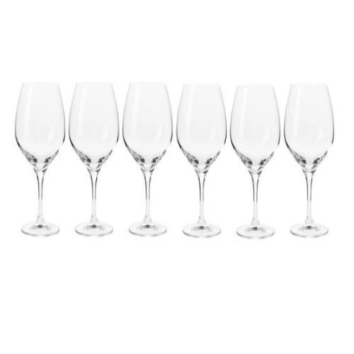 Harmony Wine Glass 430ml Set of 6 Gift Boxed in Clear