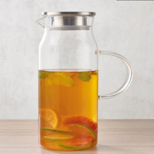 Blend Glass Jug 1.5L With Lid Gift Boxed in Stainless Steel
