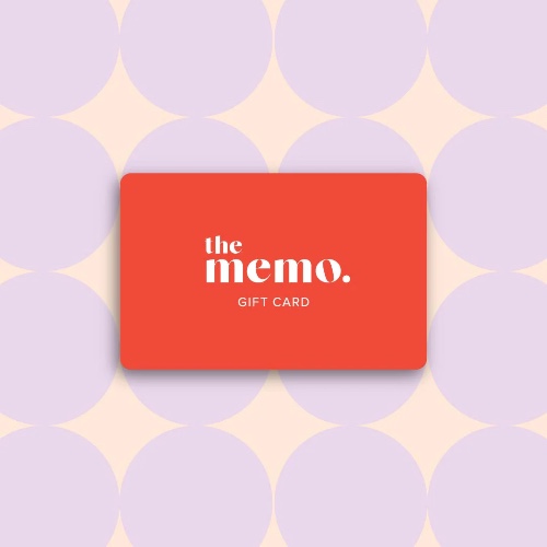 The Memo Gift Card