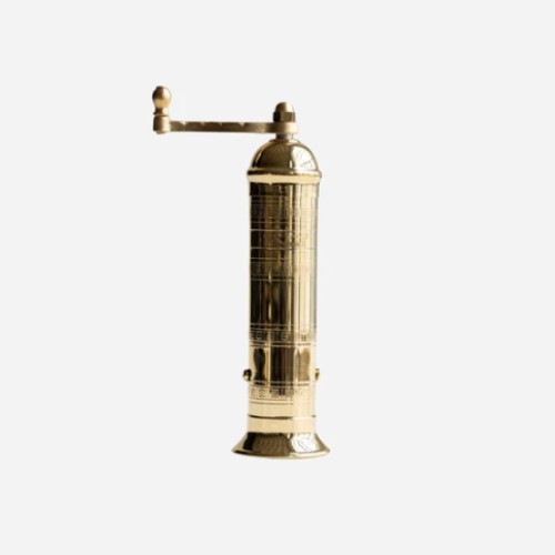 Alexander Mills Brass Salt Mill 9"