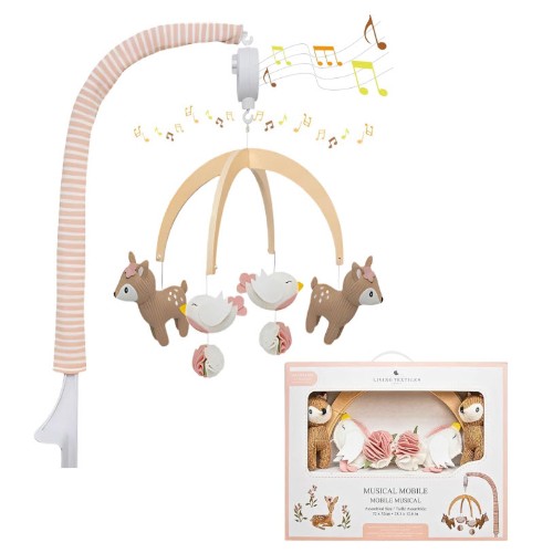 Living Textiles Baby Crib Cot Mobile Musical Toy