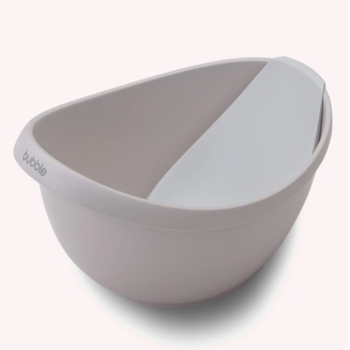 Bubble Cuddle Baby Bath in Taupe