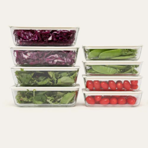 Glass Tupperware Set