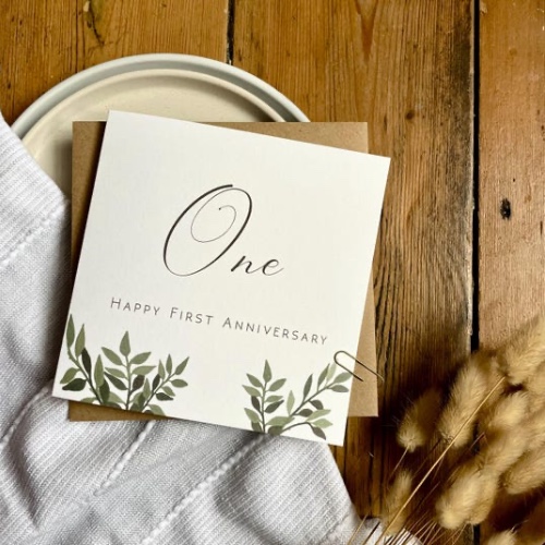 One Year Anniversary Dinner