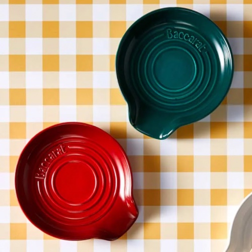 Baccarat Le Connoisseur Round Spoon Rest