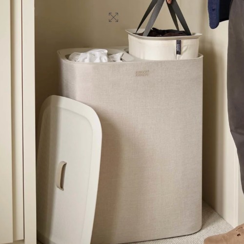 Joseph Joseph Tota 90L Laundry Separation Basket - 50020 - Image 4  Tota 90L Laundry Separation Basket - 50020 - Image 5  Tota 90L Laundry Separation Basket - 50020 - Image 6  Tota 90L Laundry Separation Basket - 50020 - Image 7 Tota 90L Ecru Laundry Separation Basket