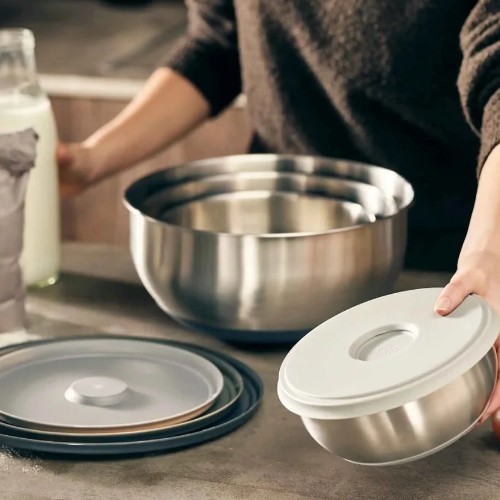 Nest™ Prep&Store Stainless-steel Bowl Set