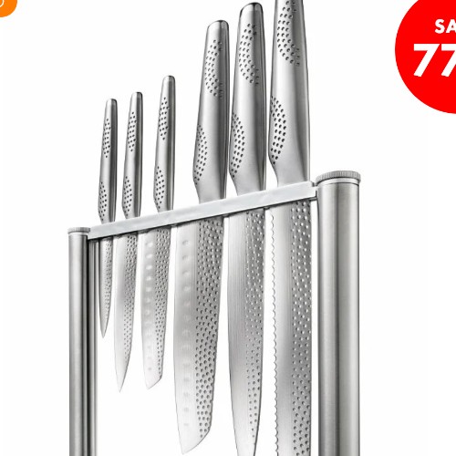 Baccarat iD3 SAMURAI Gozen 7 Piece Knife Block