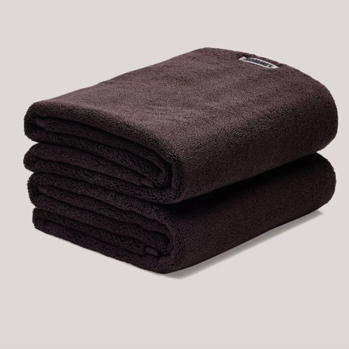 2 Pack Bath Towel - Chocolate