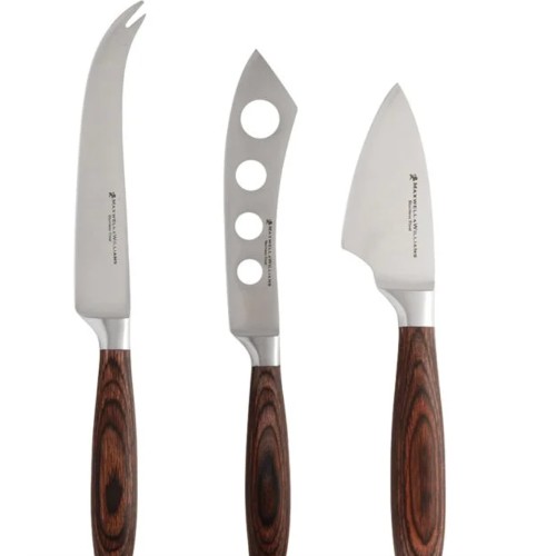 Maxwell & Williams Stanton Cheese Knife Wood Set of 3