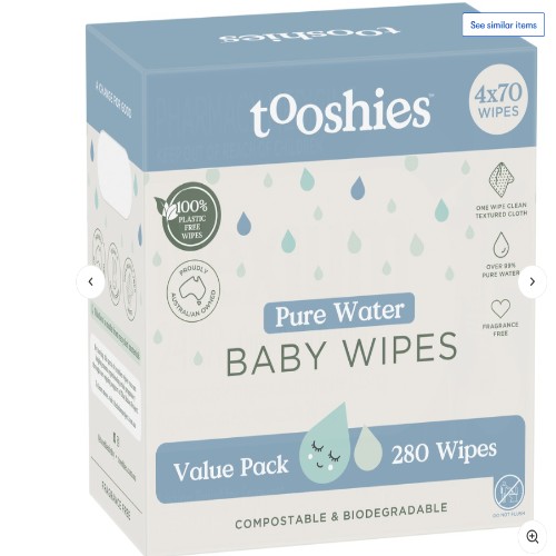 Natural/Fragrance Free Baby Wipes
