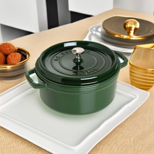 Staub Round Cocette - Basil Green