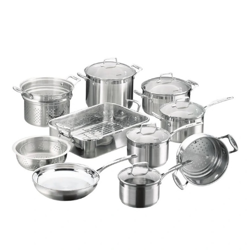 Scan Pan Impact Stainless Steel Set